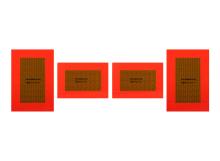 REAR MARKER BOARD SET 4 - PLAIN