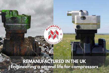 Compressors Remanufactured in the UK